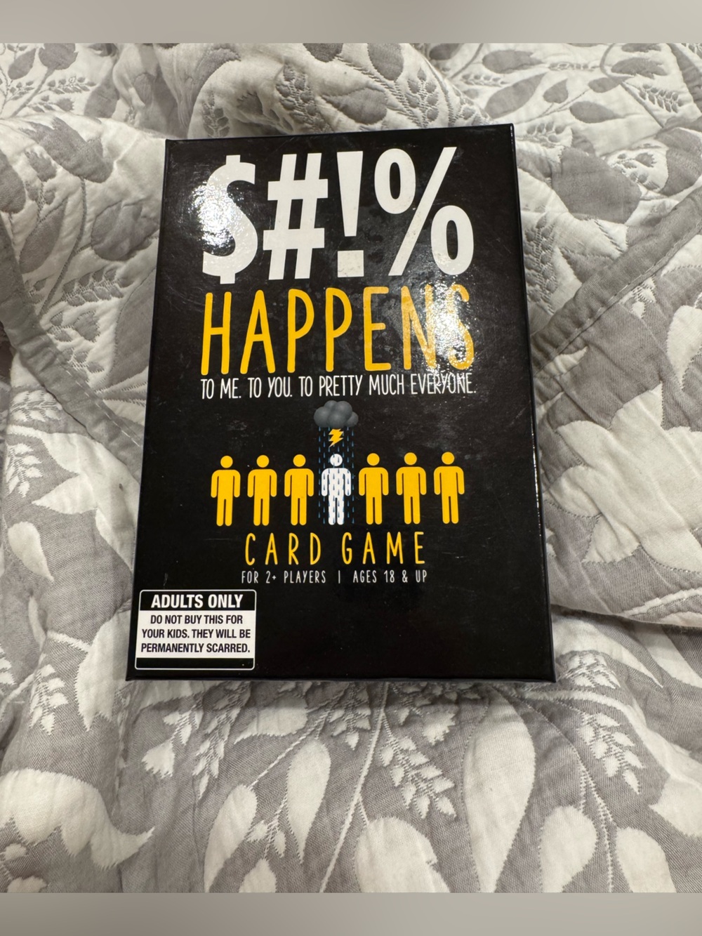 $#!% Happens Card Game - Black
